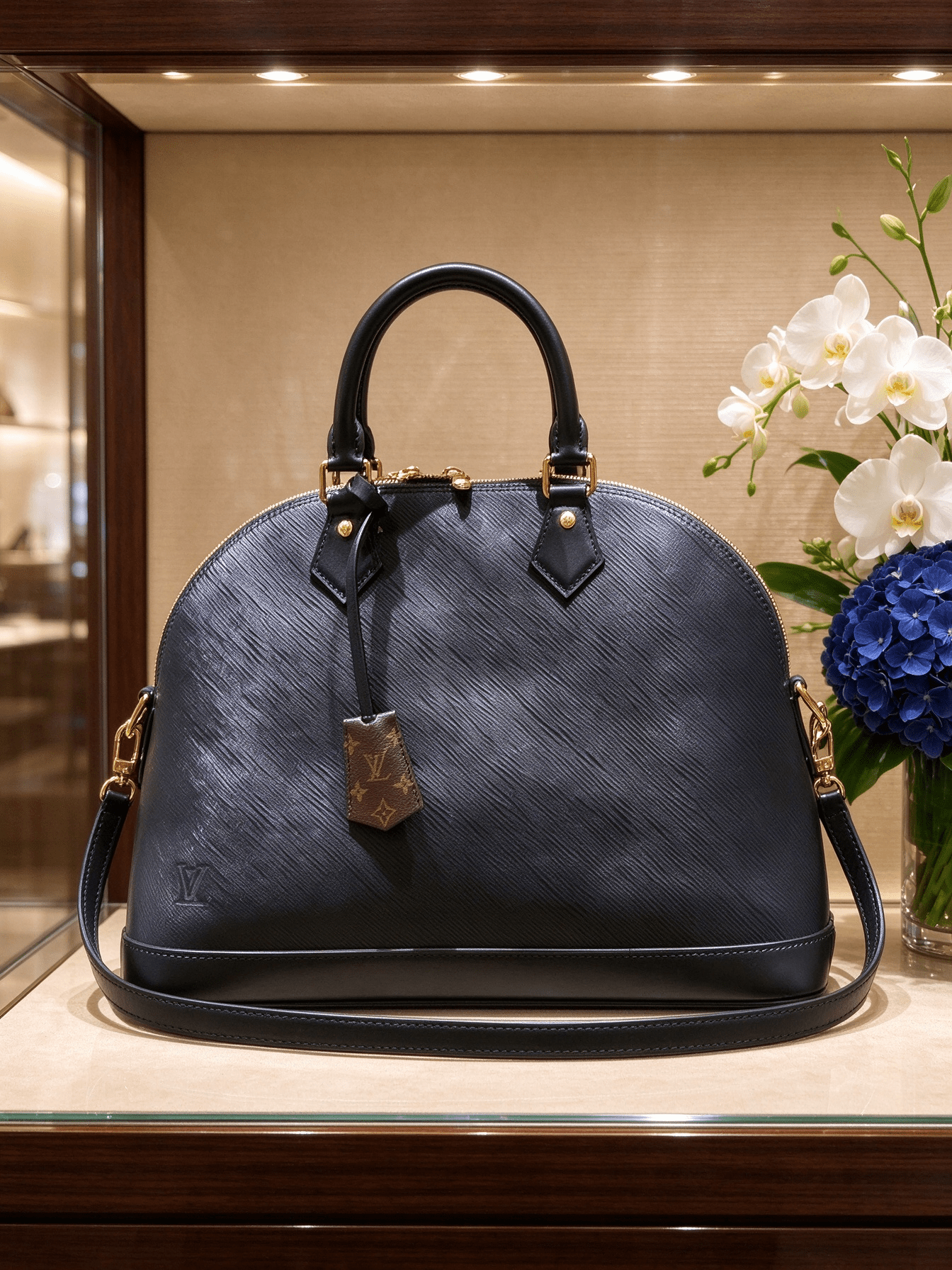 Light luxury seashell bag women's water ripple leather handbag crossbody commuter large capacity ladies bag 图 2