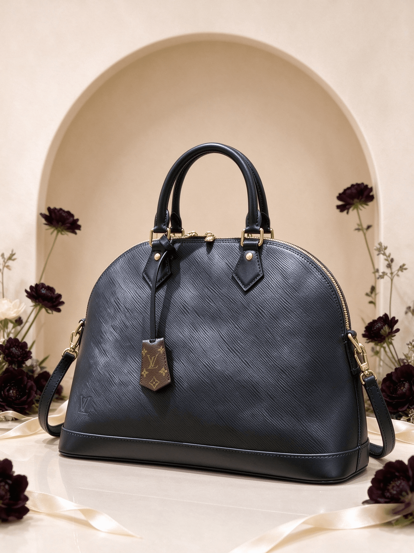 Light luxury seashell bag women's water ripple leather handbag crossbody commuter large capacity ladies bag 图 6
