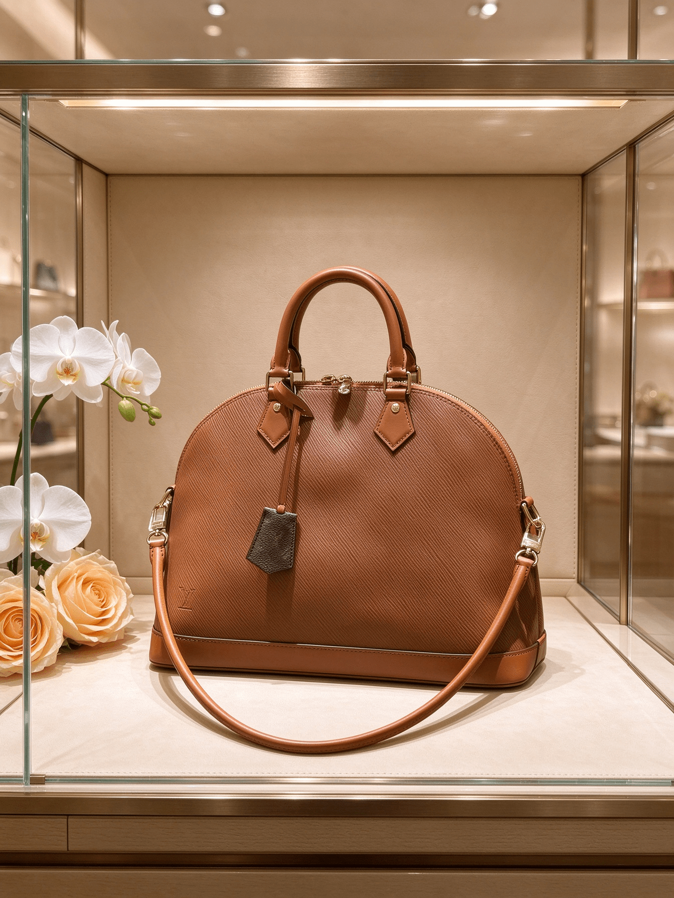Light luxury seashell bag women's water ripple leather handbag crossbody commuter large capacity ladies bag 图 3