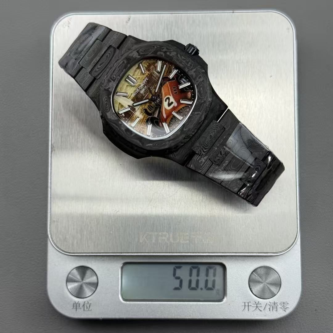 Patek Philippe Nautilus Carbon Racing Painted Disc Automatic Unisex 图 6