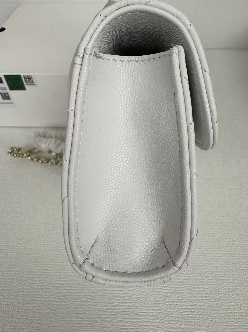 Chanel Light Luxury Caviar Rhombus Small Square Bag Women's Woven Chain Handbag Crossbody Flip Bag Multicolor 图 5