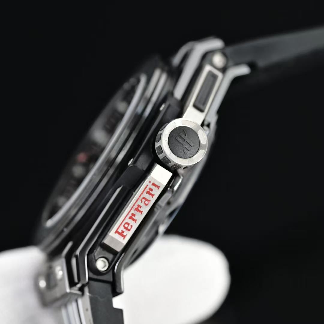 Hublot Big Bang Ferrari Co-Branded Men's Skeleton Chronograph Luxury Sport Watch 图 4
